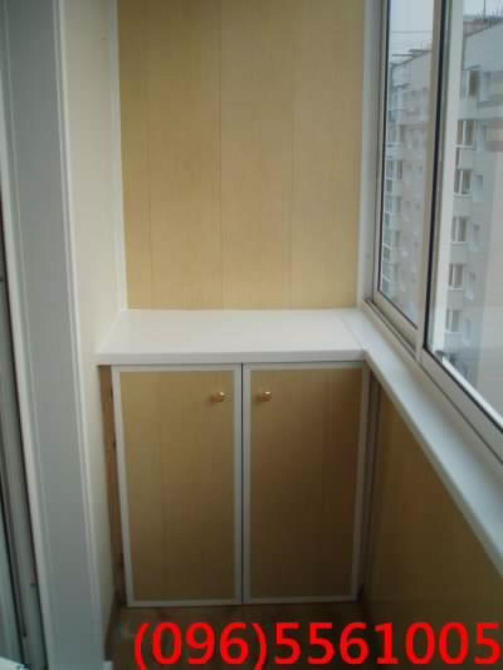 Фото: шкаф на балкон. проектування, монтаж сходів, київ і об.